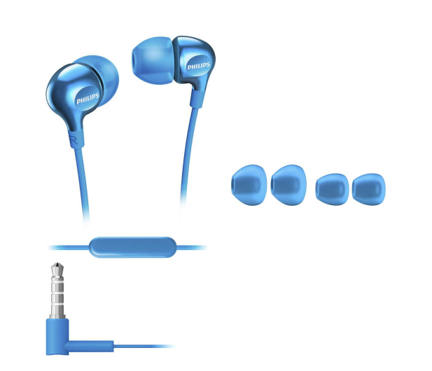 PHILIPS SHE3705LB Niebieski - 406233 - zdjęcie 2